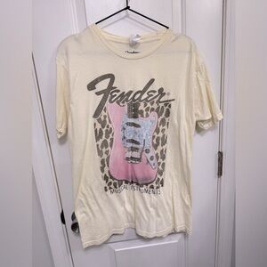 Fender soft tee worn one time only